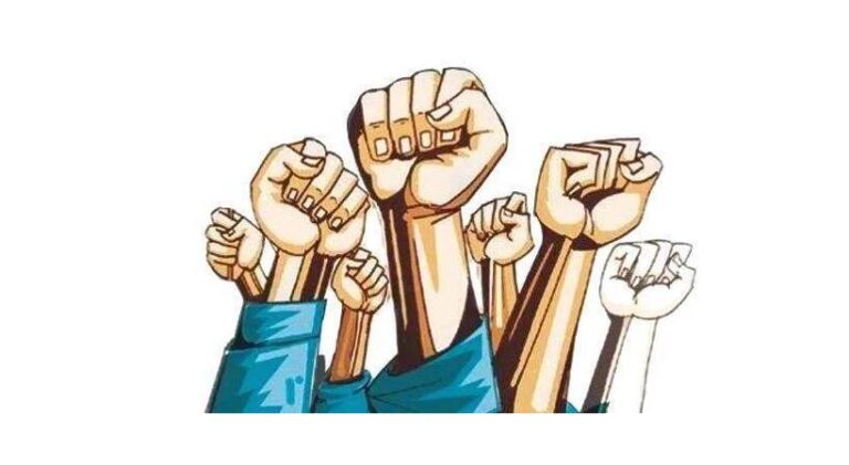 MGNREGS-Workers-Union-Kerala-Protest