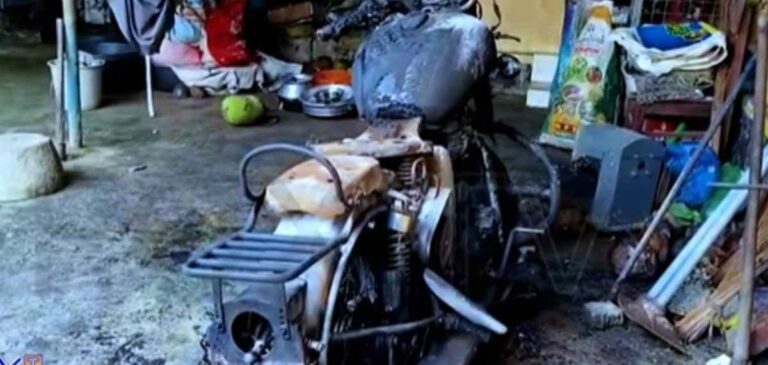 anchal-police-officer-bike-burnt-by-ex-girlfriend
