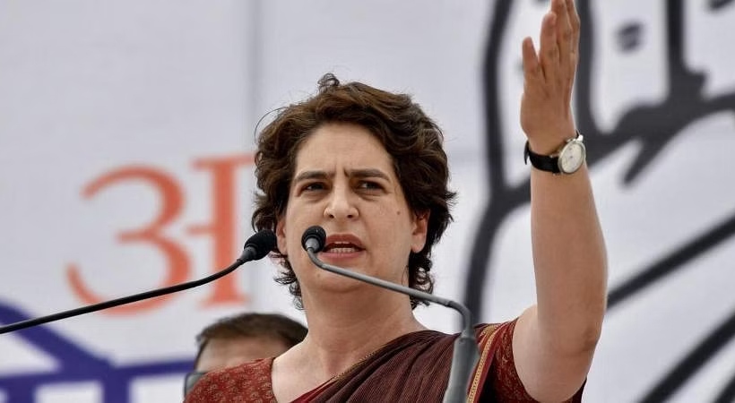 BJP-Warns-Of-Action-Against-Priyanka-Gandhi